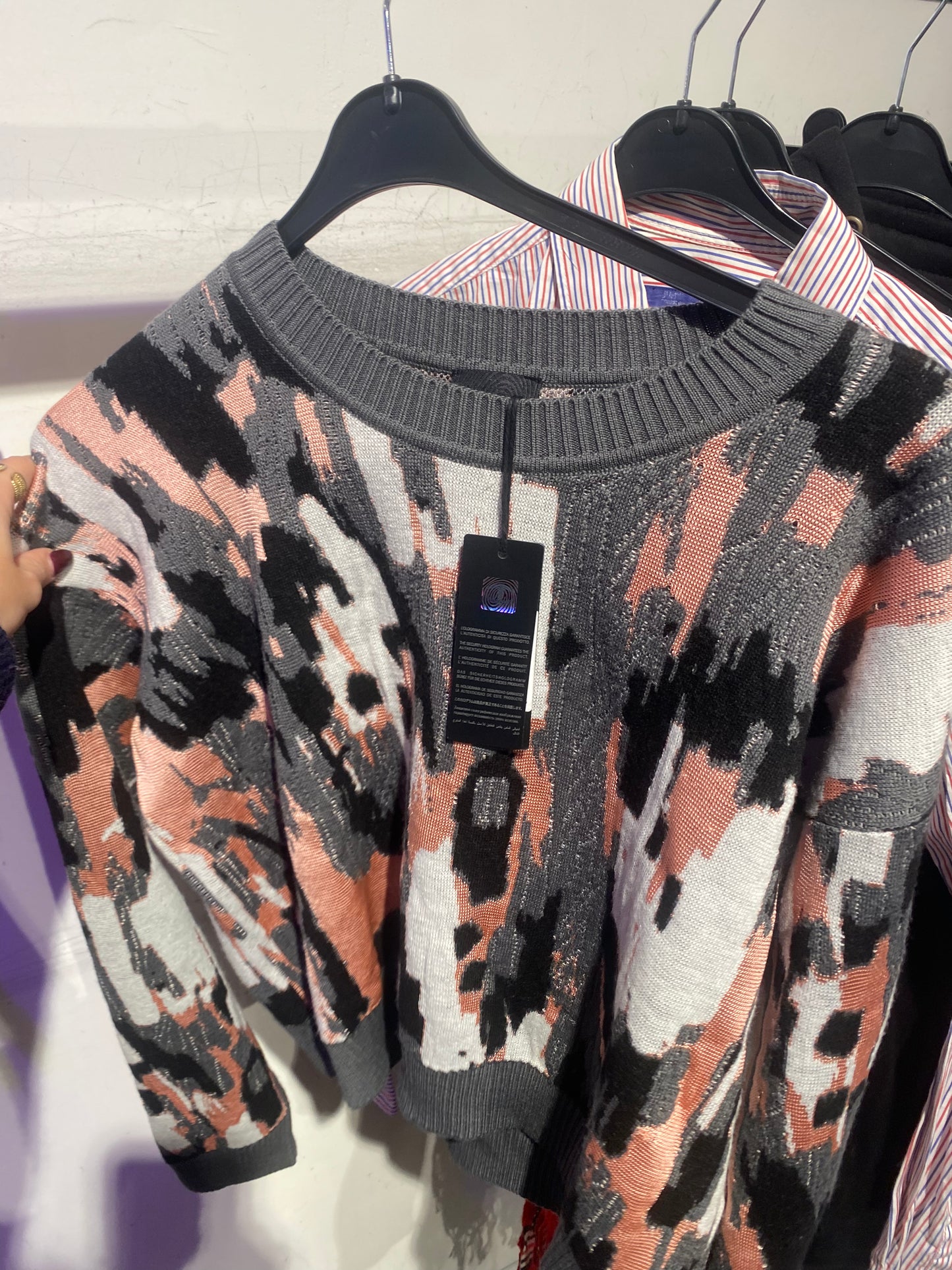 Just Cavalli cropped Knit