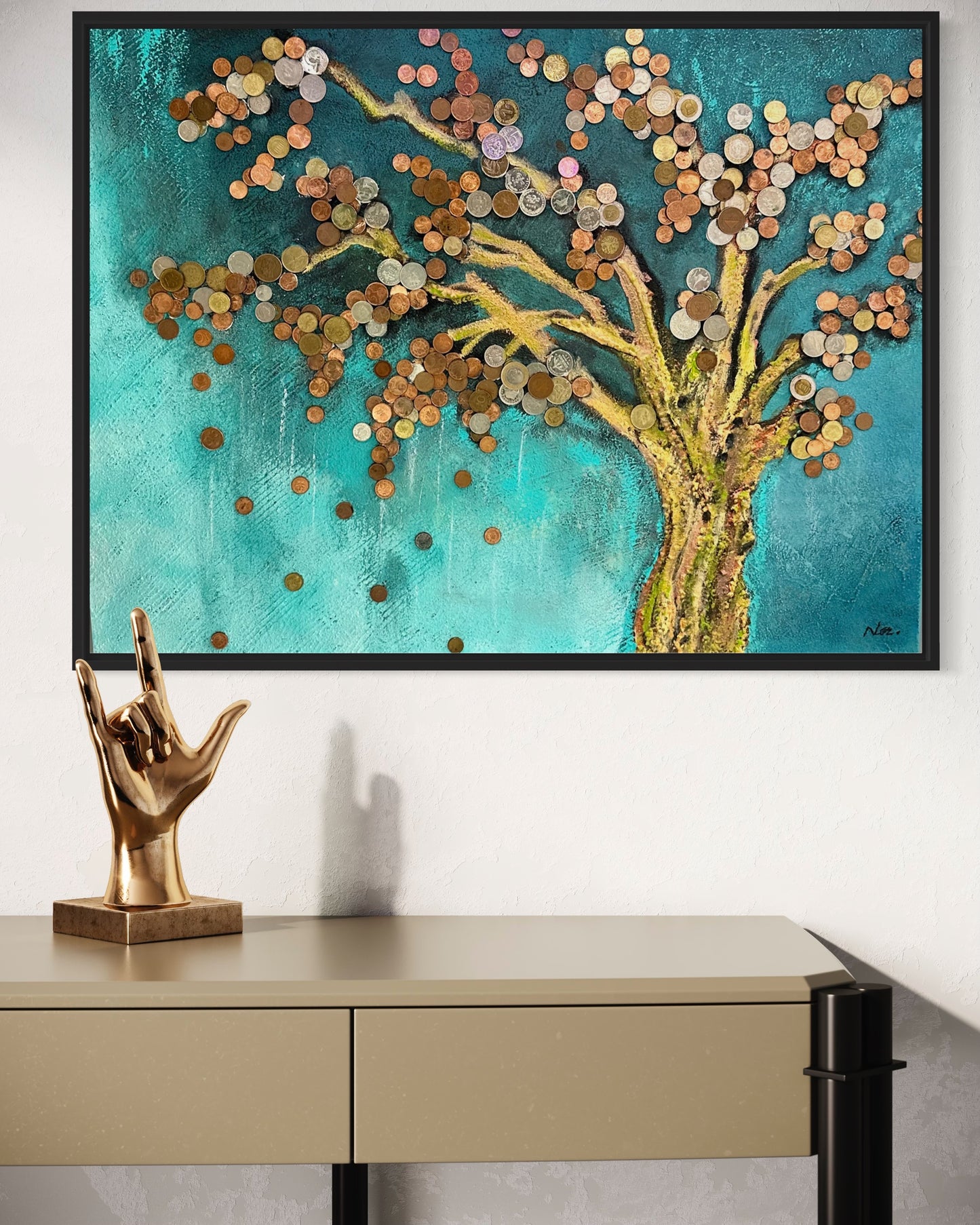 The Money Tree - 80x60cm