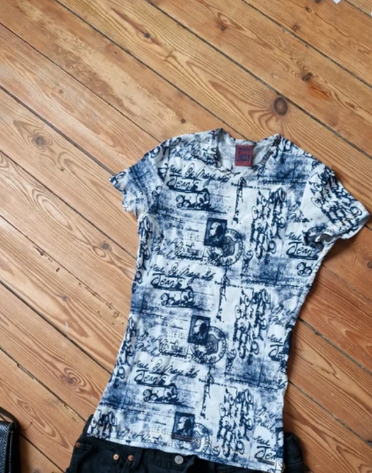 vintage -T-Shirt vintage 90ern, Gaultier Jeans